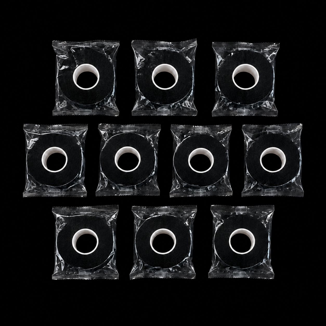 PACK TRAINING TAPES FIRST NOIR 2.5CM X 10M