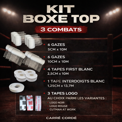 TOP BOXING KIT (For 3 fights)