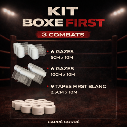FIRST BOXING KIT (For 3 fights)