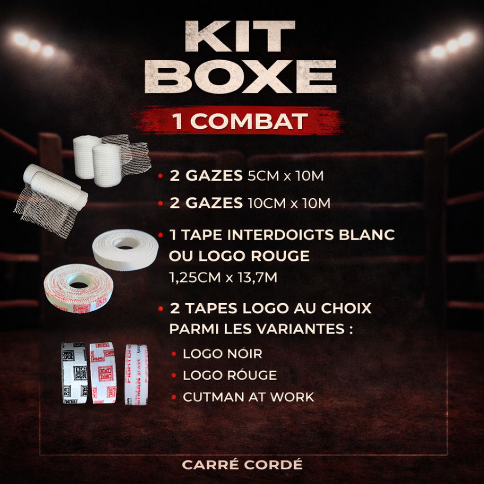 KIT 1 COMBATTIMENTO - PUGILATO INGLESE