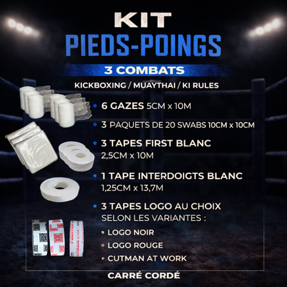 KIT PIEDS POINGS - 3 combats