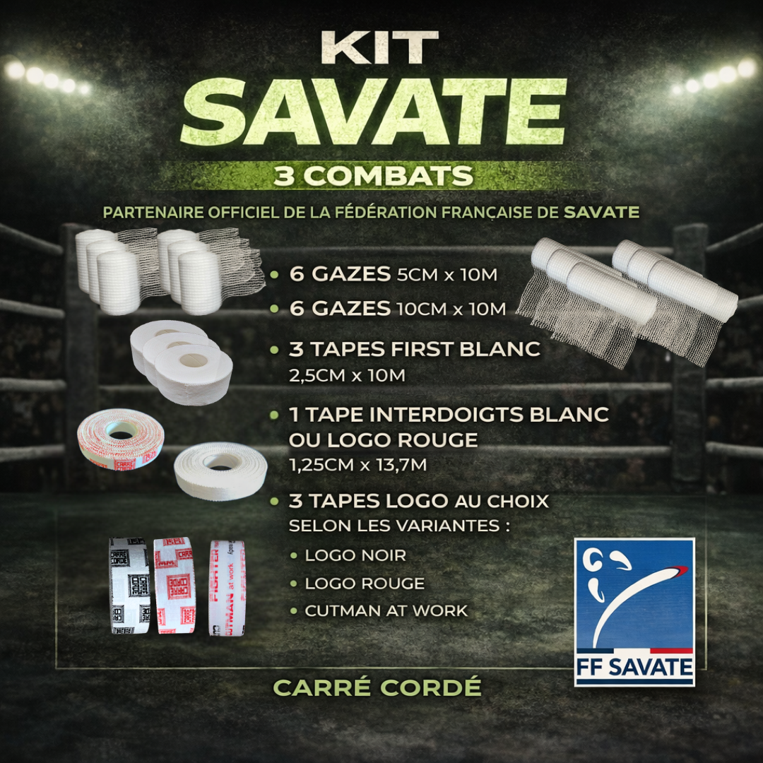 KIT SAVATE BF - 3 combats