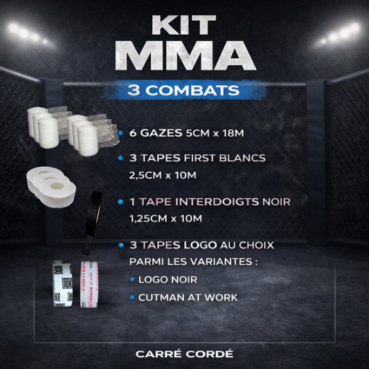 KIT MMA - 3 combats