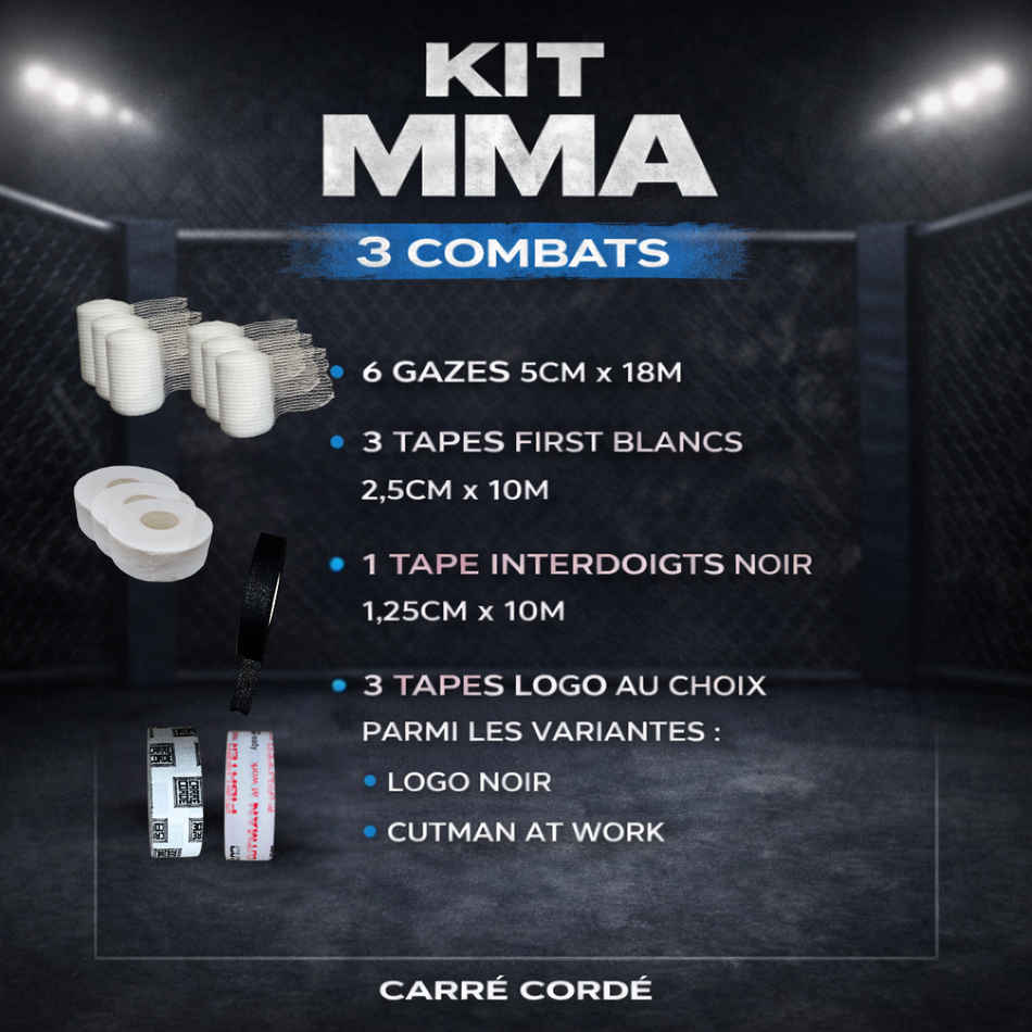 MMA KIT (For 3 fights)