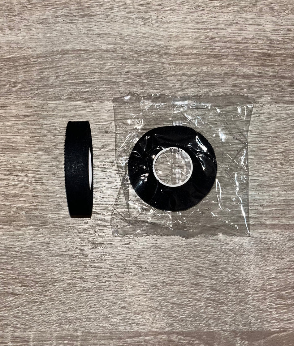 TAPE INTERDOIGTS 1,25cm x 10m NOIR