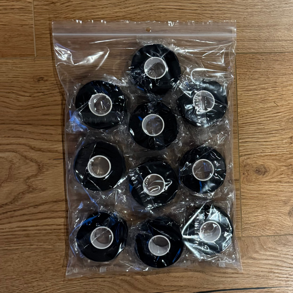 PACK TRAINING TAPES FIRST NOIR 2.5CM X 10M