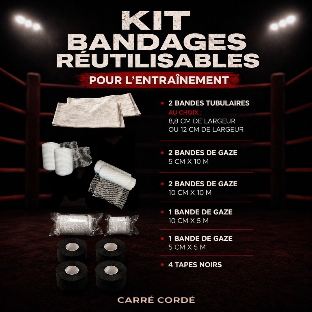 KIT BANDAGES RÉUTILISABLES