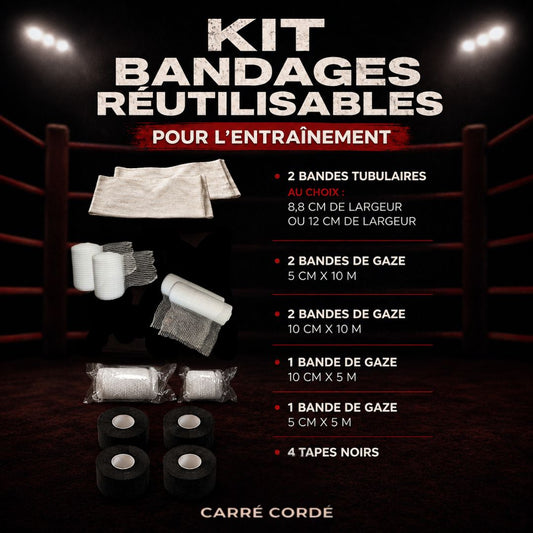 KIT BANDAGES RÉUTILISABLES