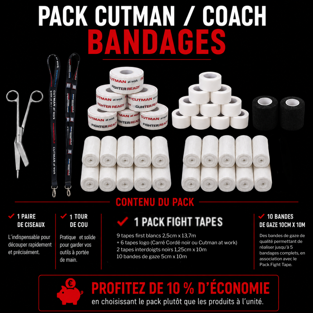 (-10%) PACK CUTMAN/COACH "BANDAGES"