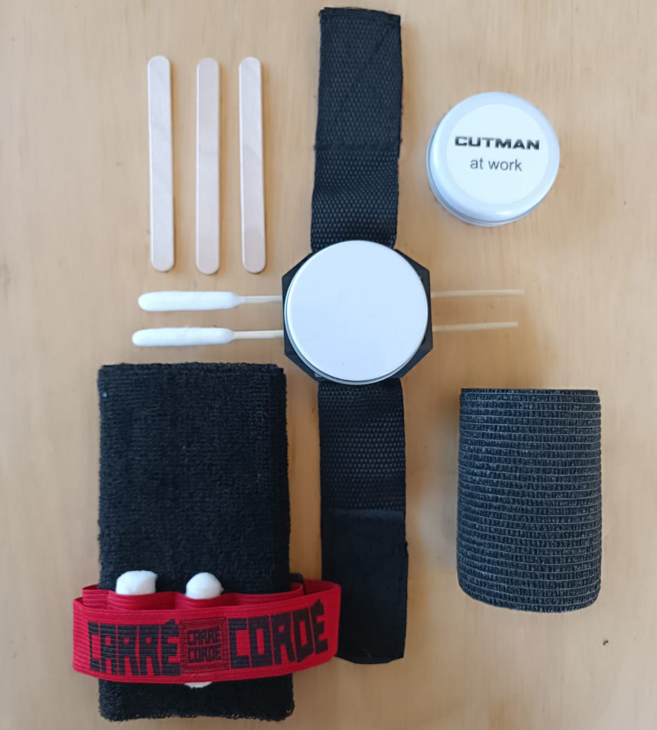 KIT BRACELET PORTE-BOITE "CUTMAN AT WORK" + BRACELET ÉPONGE