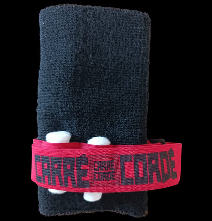 BRACELET ÉPONGE CARRÉ CORDÉ
