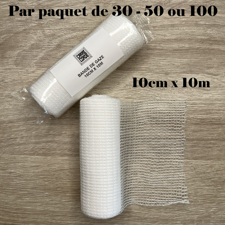 Gauze bandage 10cm x 10m