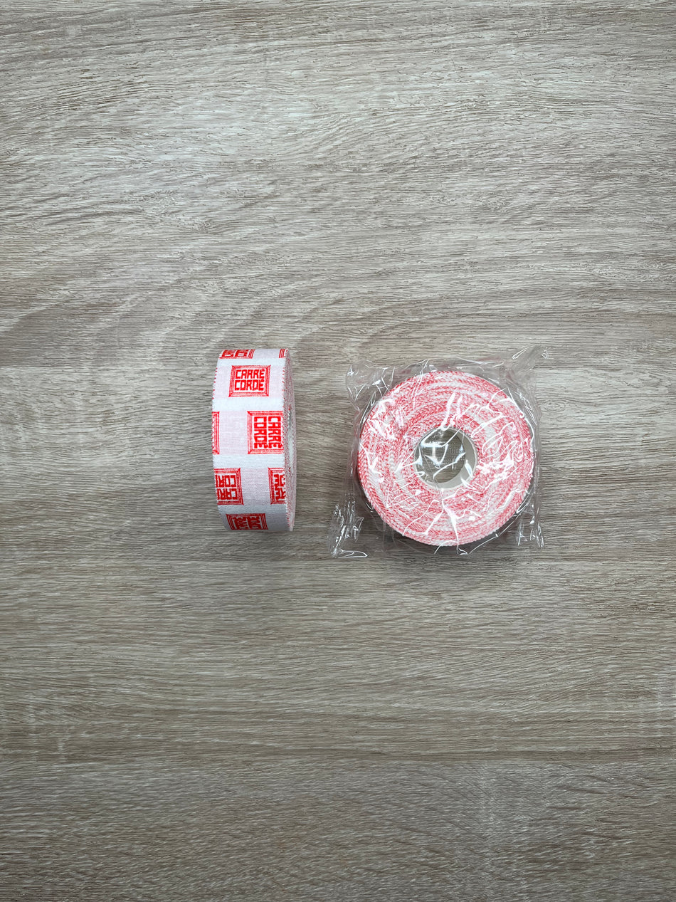 TAPE LOGO ROUGE 2,5CM X 13,7M