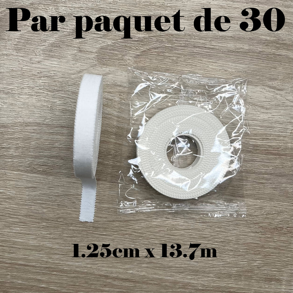 INTER-FINGER TAPE 1.25CM WHITE