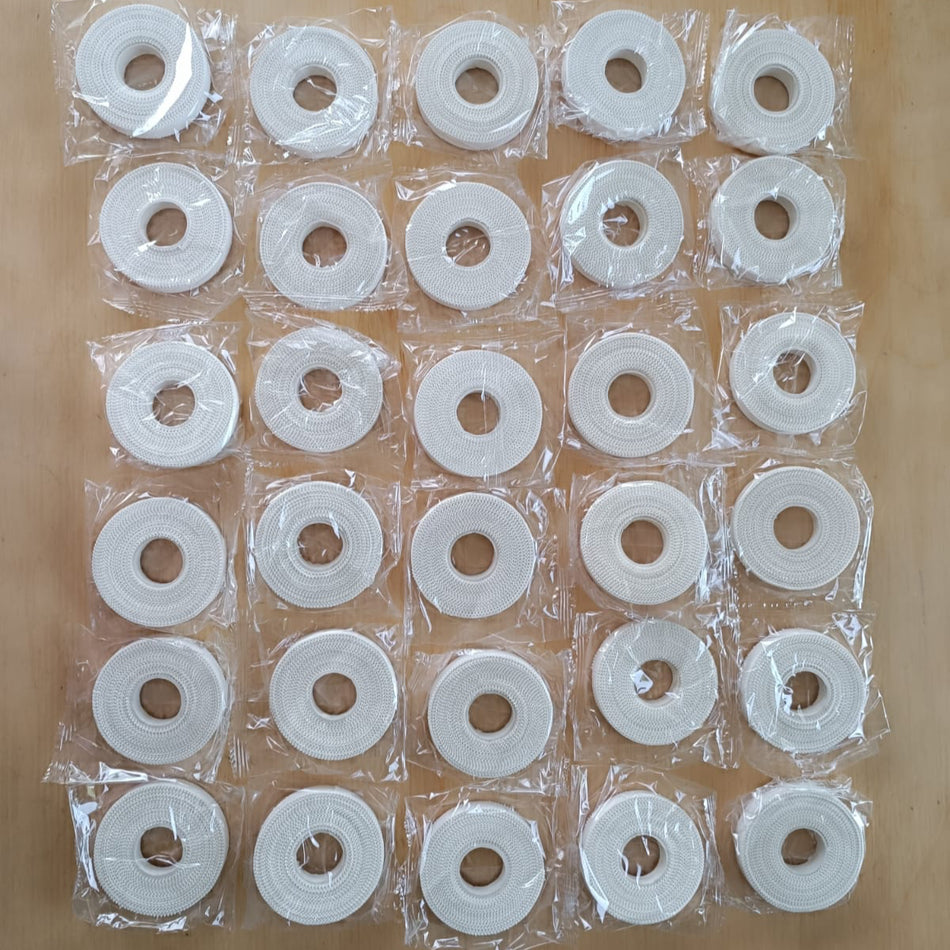 INTER-FINGER TAPE 1.25CM WHITE