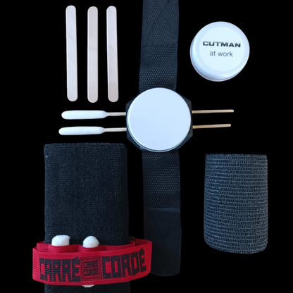 KIT BRACELET PORTE-BOITE "CUTMAN AT WORK" + BRACELET ÉPONGE
