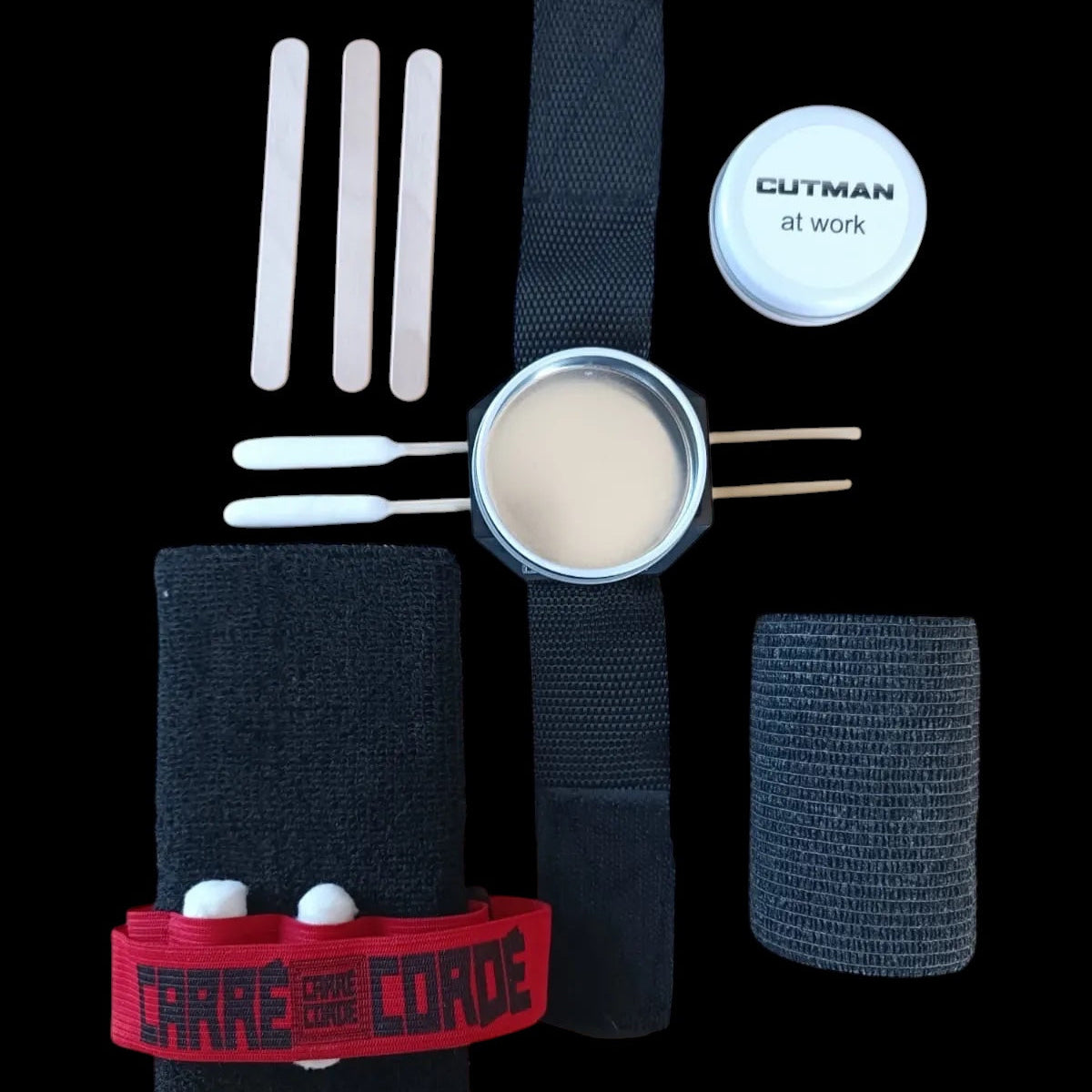KIT BRACELET PORTE-BOITE "CUTMAN AT WORK" + BRACELET ÉPONGE