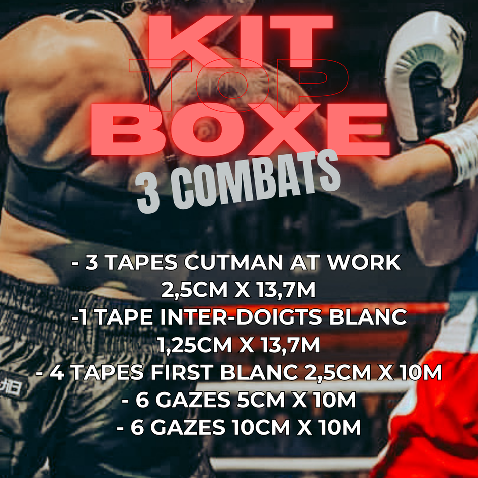TOP BOXING KIT (For 3 fights)