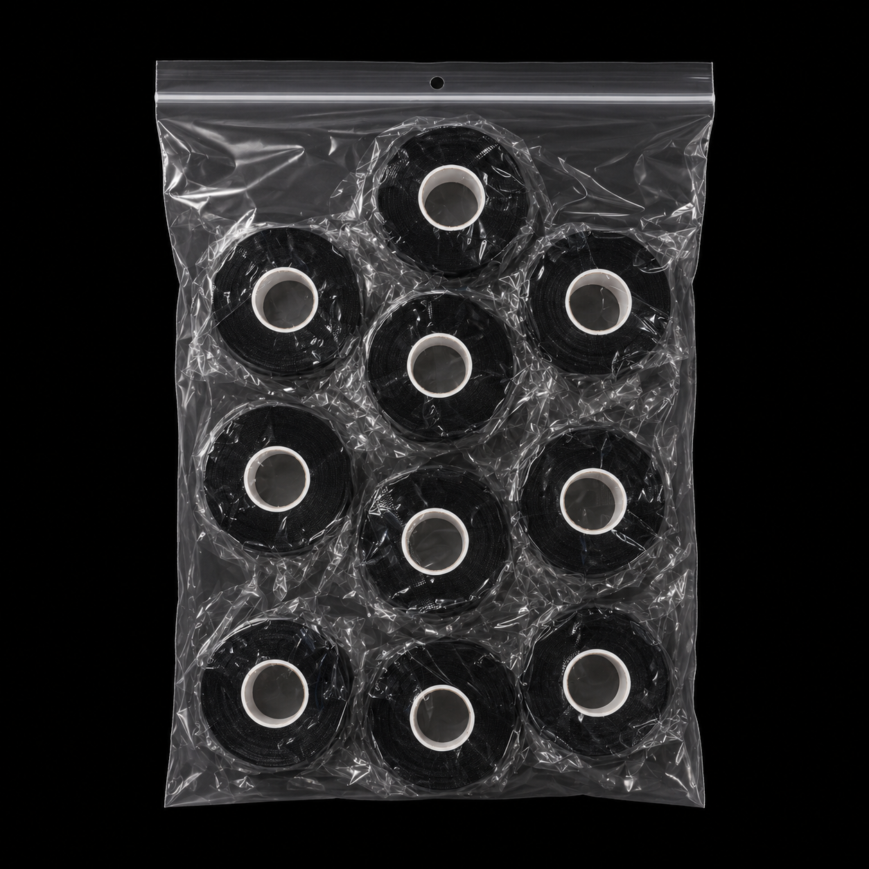 PACK TRAINING TAPES FIRST NOIR 2.5CM X 10M
