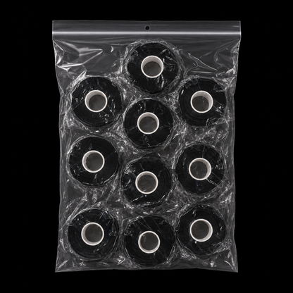 PACK TRAINING TAPES FIRST NOIR 2.5CM X 10M