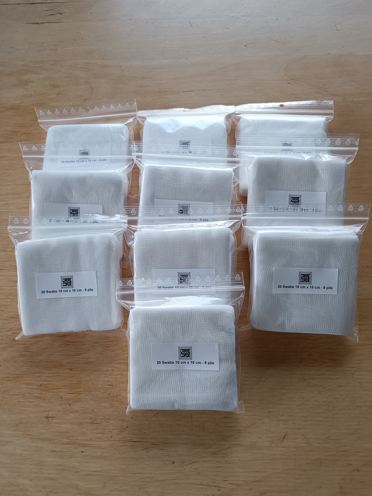 SWAB Gauze Compresses 10CM X 10CM