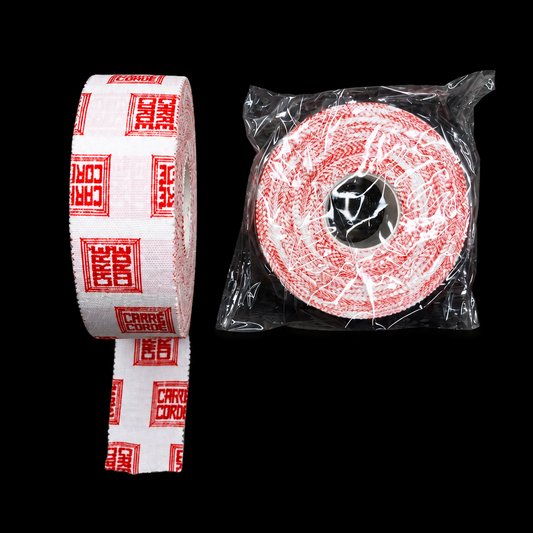 TAPE LOGO ROUGE 2,5CM X 13,7M