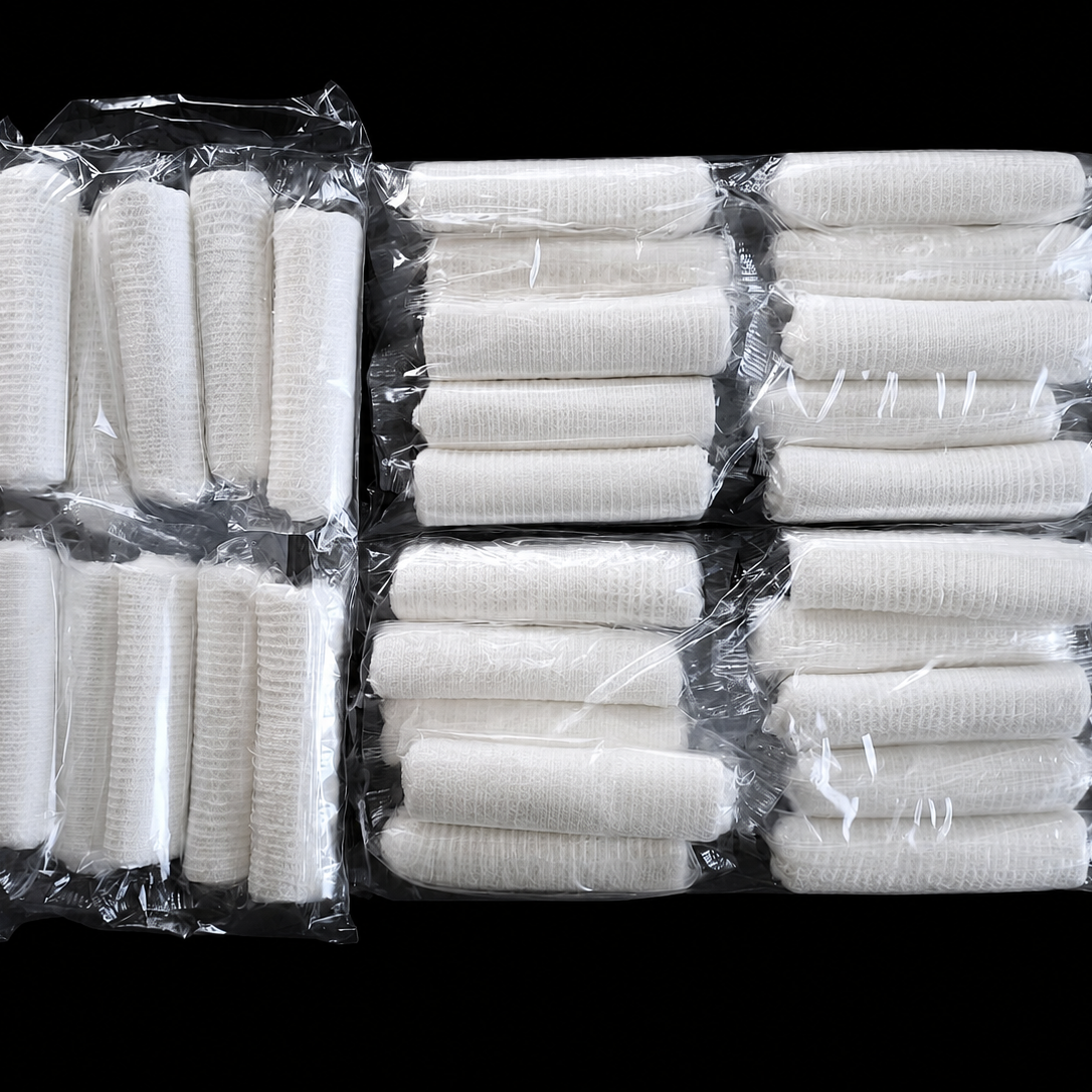 Gauze bandage 10cm x 5m 
