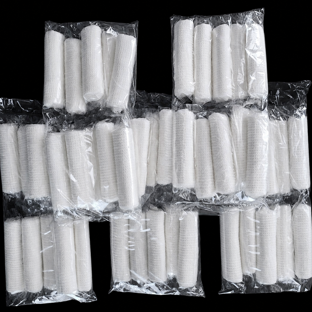 Gauze bandage 10cm x 5m 