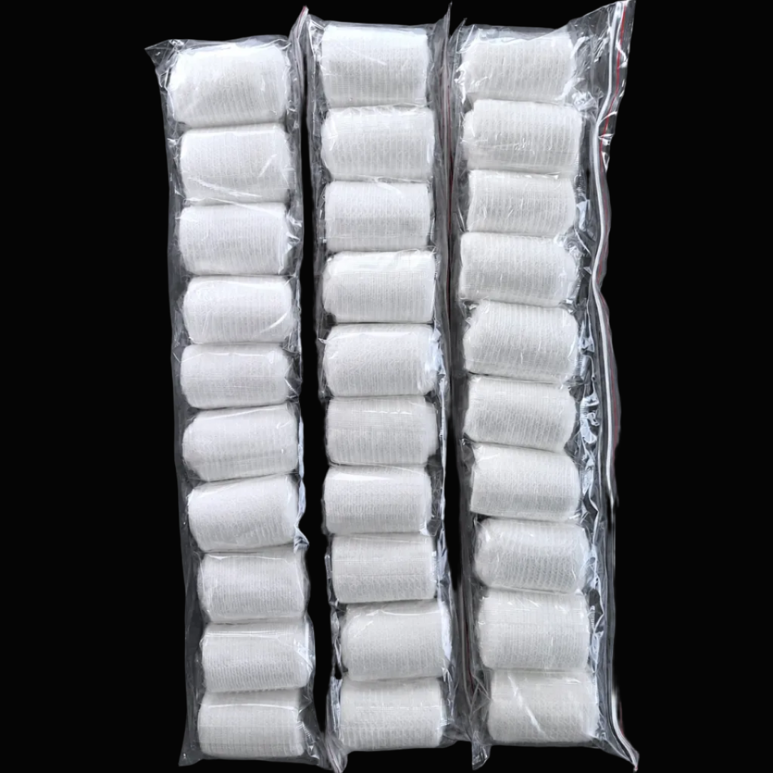 VENTE EN GROS : Bande gaze 5cm x 10m par 30/50/100
