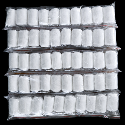 VENTE EN GROS : Bande gaze 5cm x 10m par 30/50/100
