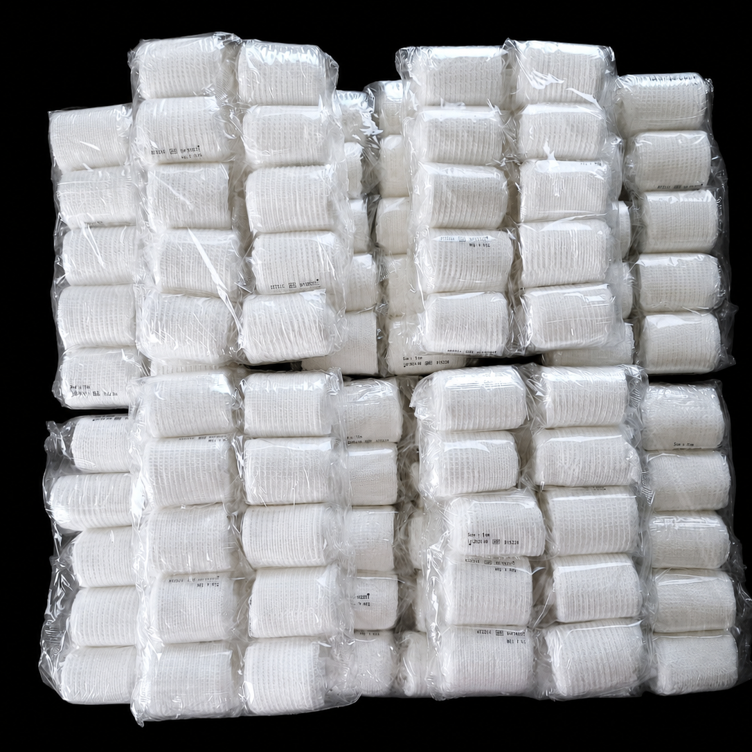 VENTE EN GROS : Bande gaze 5cm x 18m par 30/50/100