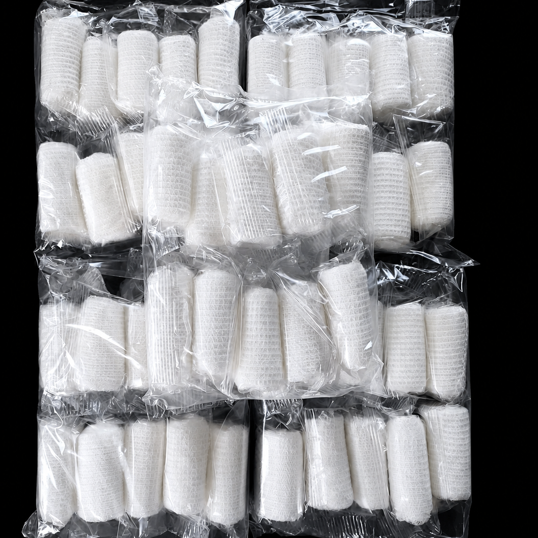 VENTE EN GROS : Bande gaze 5cm x 5m par 30/50/100