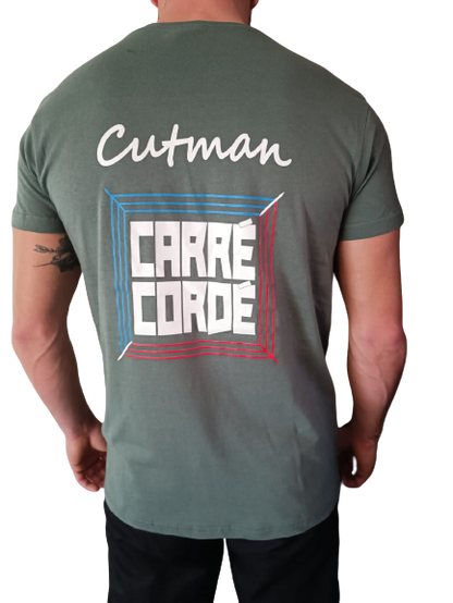 T-SHIRT CUTMAN GRIS/KAKI
