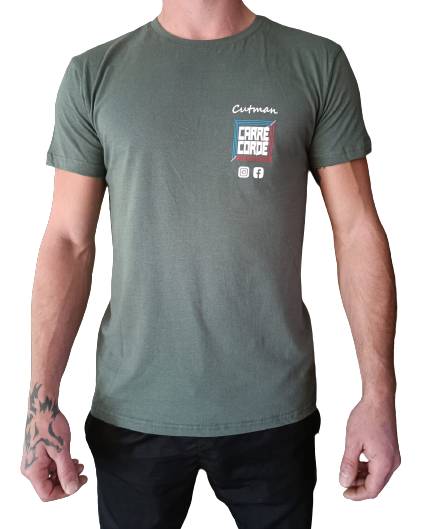 T-SHIRT CUTMAN GRIS/KAKI